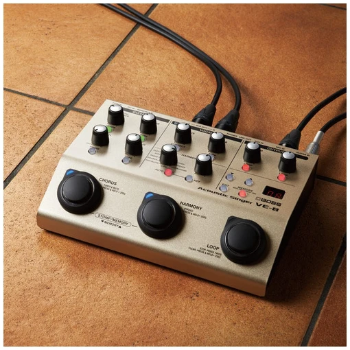 Pedal de efecto BOSS VE-8 Acoustic Singer para Voz y Guitarra - Image 5