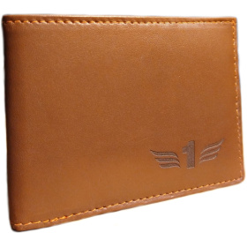 Billetera Braun Custom Straps en Cuero con Portapuas