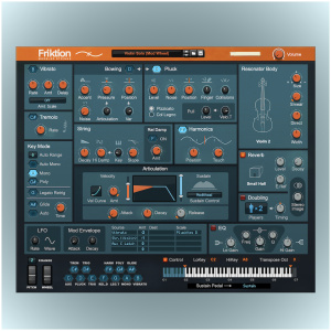 Friktion Modeled Strings