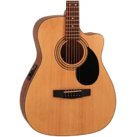 Guitarra Electroacustica Cort AF515CE OP con Funda - Image 2