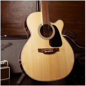 Guitarra Electroacustica Takamine GN51CE Natural - Image 5