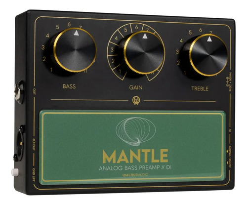 Walrus Audio Mantle Preamp Analogico para Bajo - Image 1